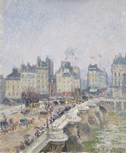 Pont Neuf, París, 1901 de Camille Jacob Pissarro
